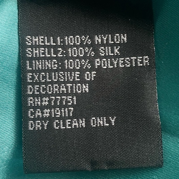 Betsey Johnson Evening Strapless Sequin Silk Mini Dress 2 Blue 2010s Formal Prom - Picture 6 of 8